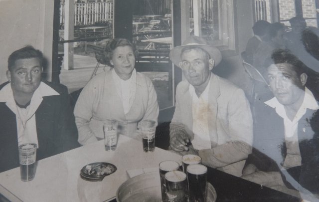 Ernie Dawn, Normie Gale, Lillian Stubbings and Bill Morton